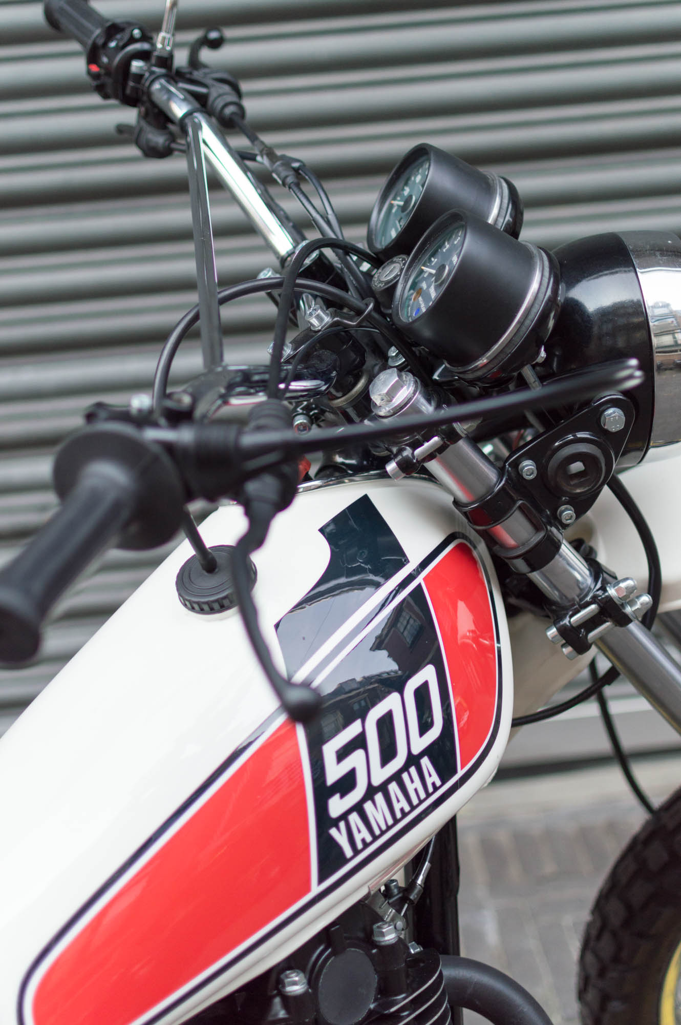 Ombouw Yamaha XT500 by Wang Motoren Den Haag